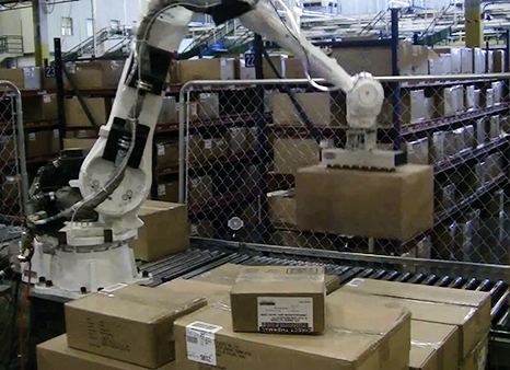 NASA-improved robot sorting boxes