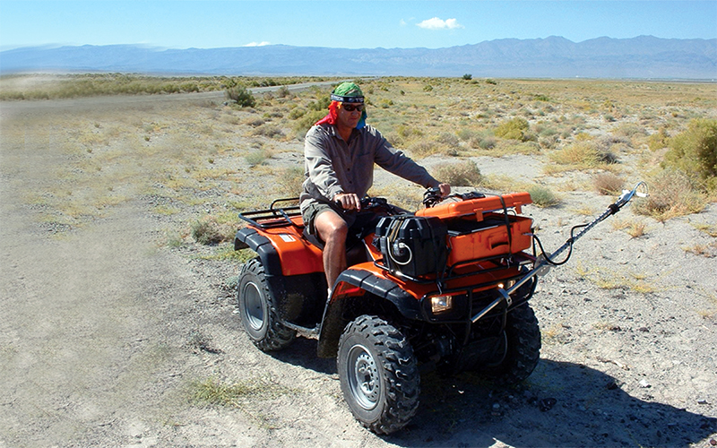 ATV with spectrometer attached