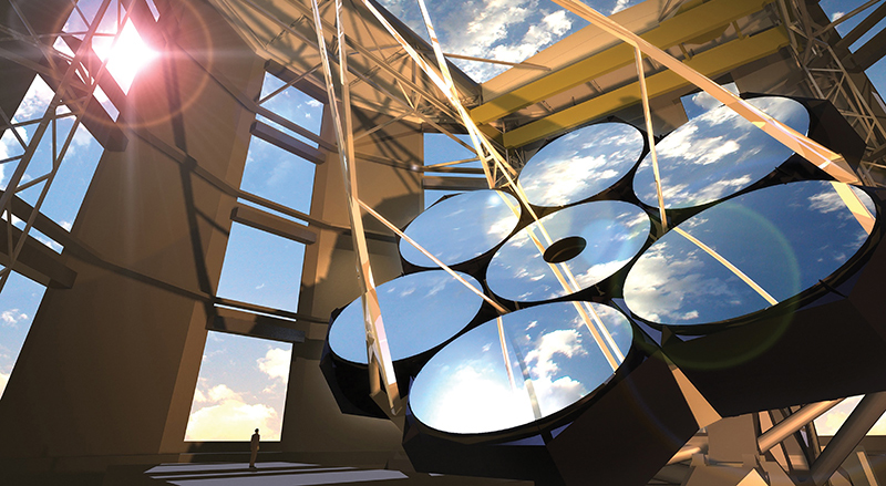 Rendering of the Giant Magellan Telescope