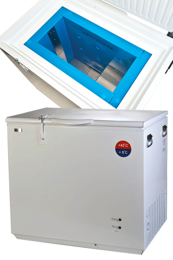 Solar direct-drive vaccine refrigerator