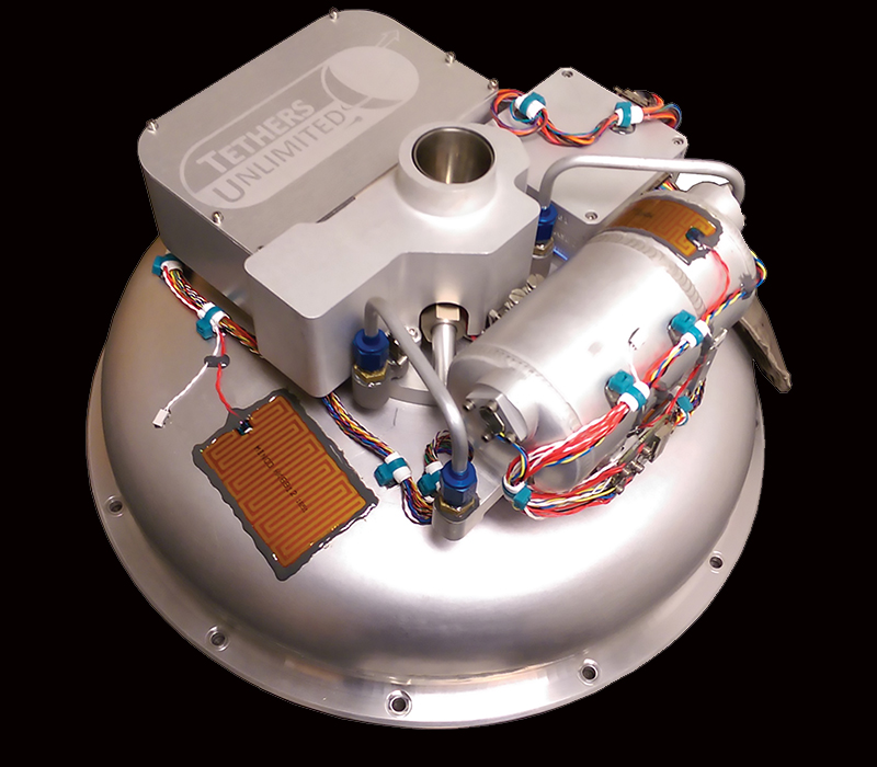 Tethers Unlimited’s HYDROS-C thruster for CubeSats