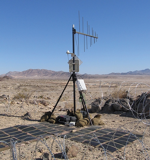 Soneticom’s Lynx Location System in a desert setting