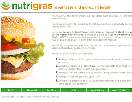 Nutrigras screen shot