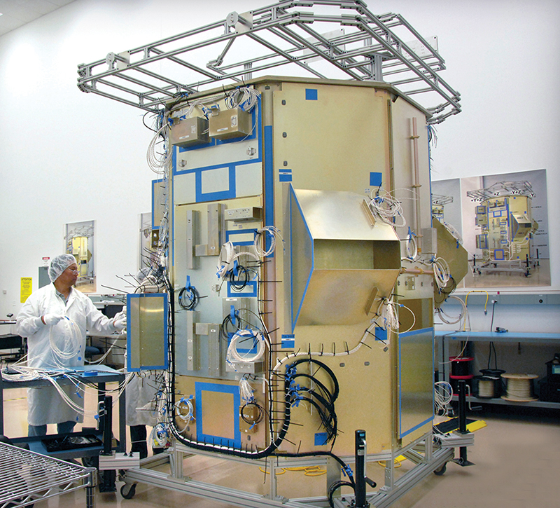 Mock-up of Landsat Data Continuity Mission