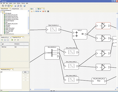 Screen shot of EDAstar software