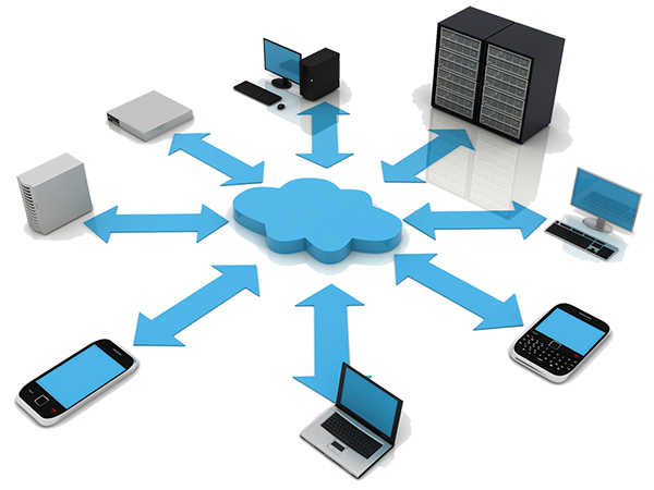 Cloud computing graphic