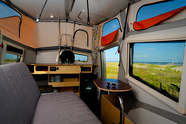 Cricket Trailer Interior