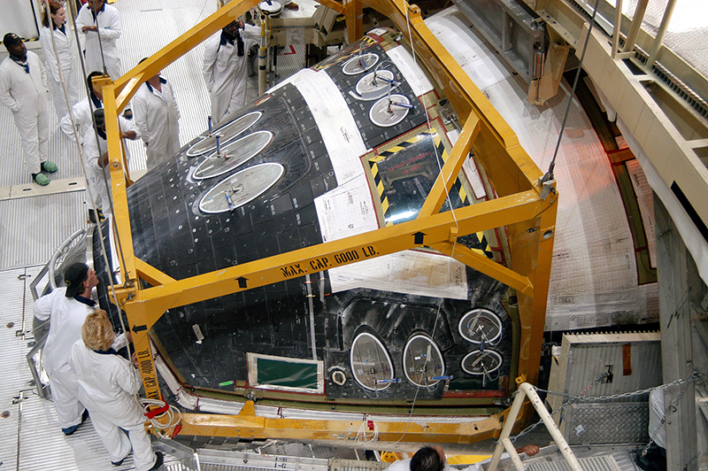 Space Shuttle Discovery's Reaction Control System