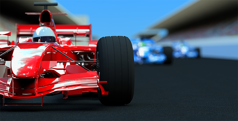 Formula 1 race car