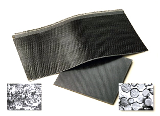 Various materials with ceramic composite coatings