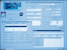 computer screenshot of data obtained from the PVAT system