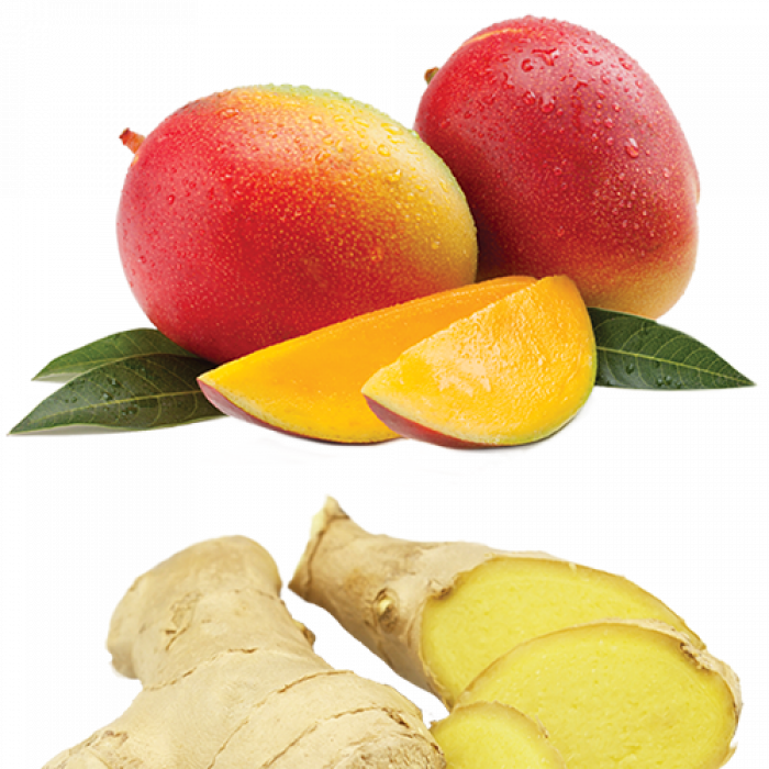 Mangoes and Ginger root