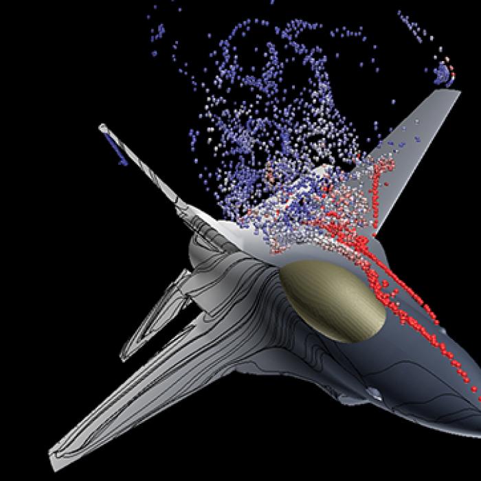 FIELDVIEW screen shot of fighter jet