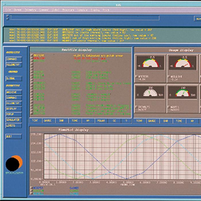 Screen shot of EPOCH 2000 software