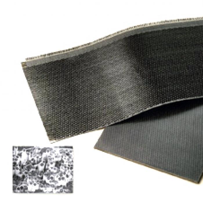 Various materials with ceramic composite coatings