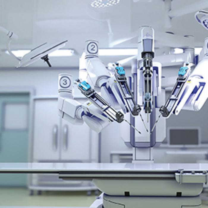 Multi-pronged robotic surgery tool