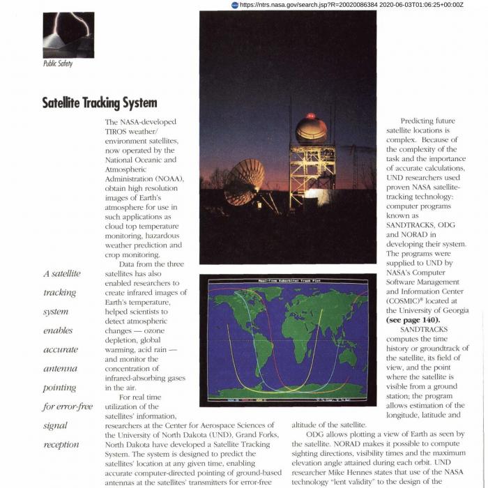 Satellite Tracking System