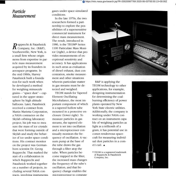 Particle Measurement