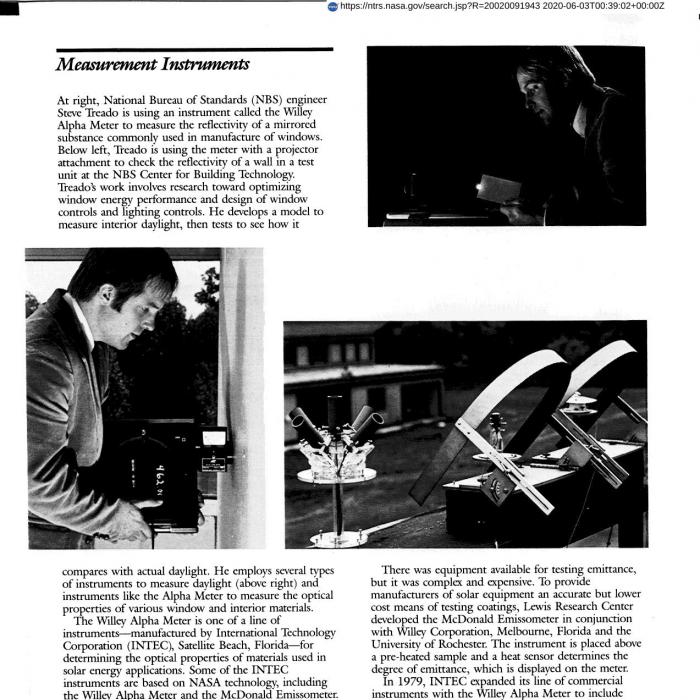 Measurement Instruments