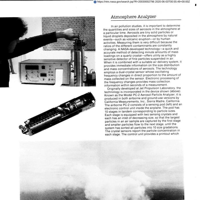 Atmosphere Analyzer