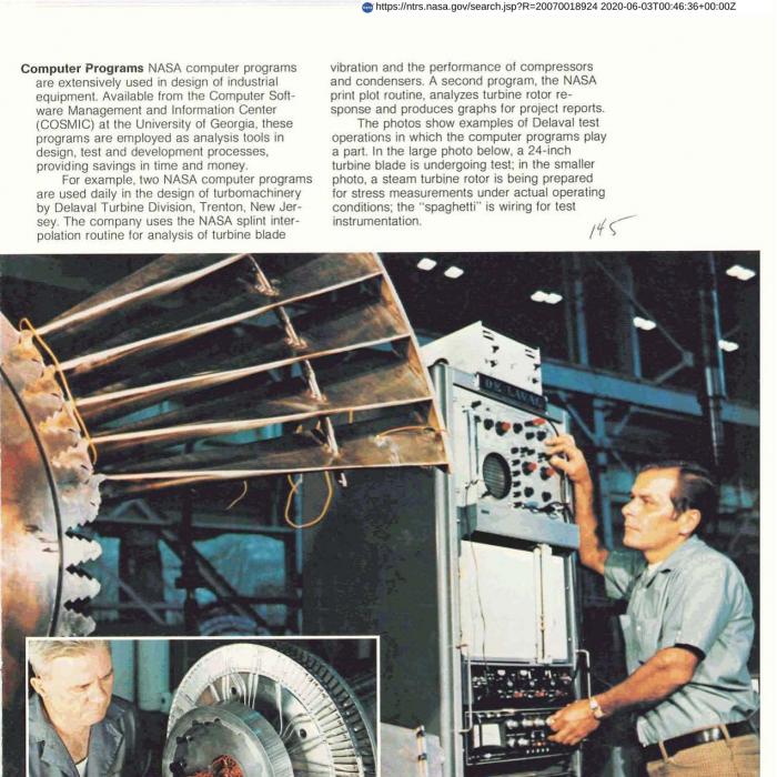 Computer Programs (Turbomachinery)