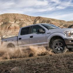 Ford F-150 truck in the desert