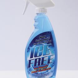 Ice Free product in a spray bottle