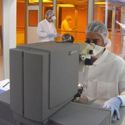 Avo Phontonics’ cleanroom