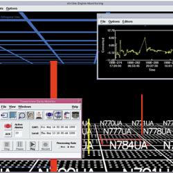 TowerView screen shot shows trend alarms displayed as flashing objects in the CyberGrid