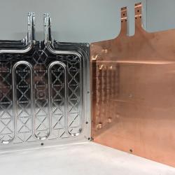 3D-printed radiator for a CubeSat