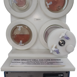 Brand Labs USA owns this four-cylinder Rotary Cell Culture System from Synthecon