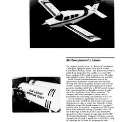 Methane-Powered Airplane