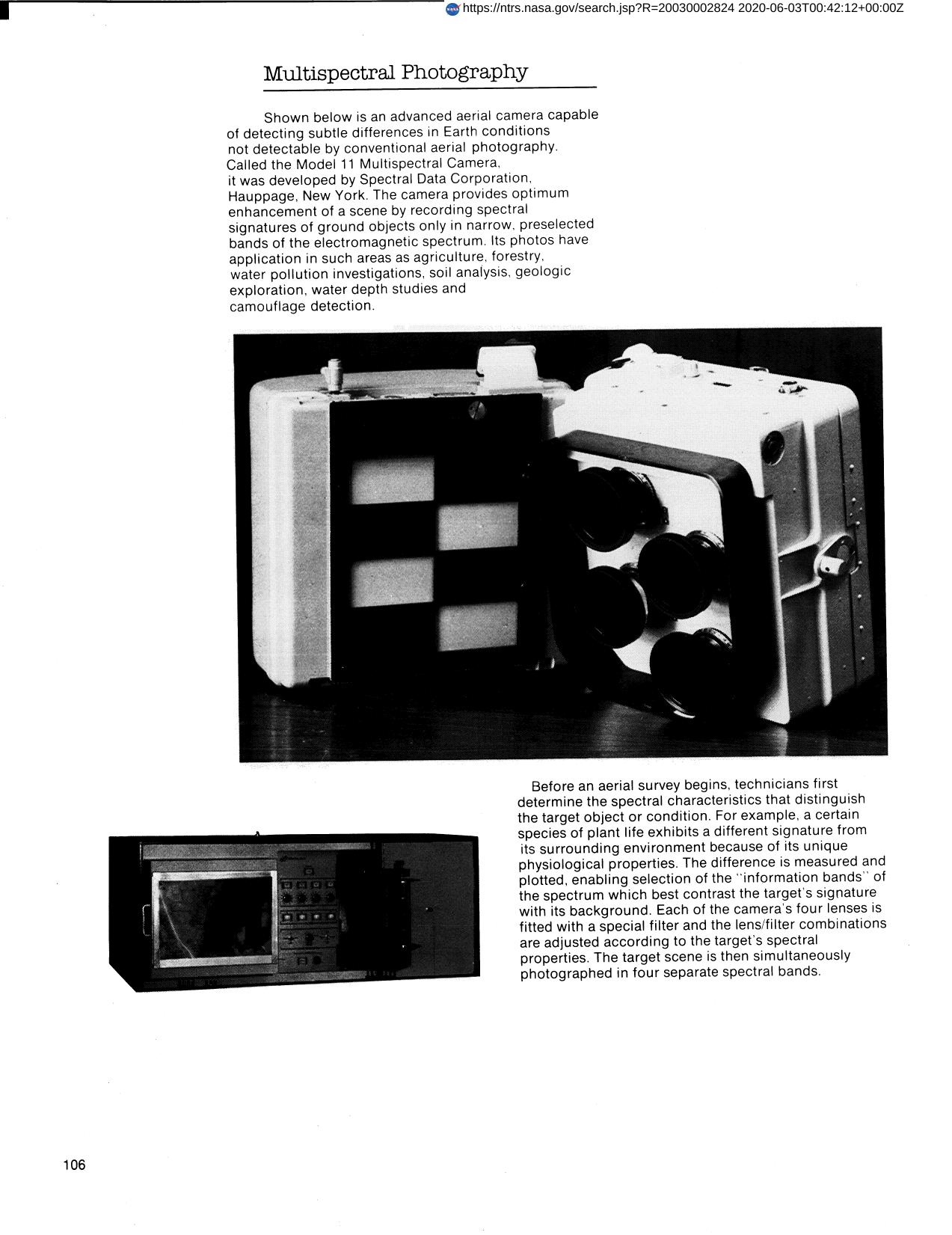 Multispectral Photography