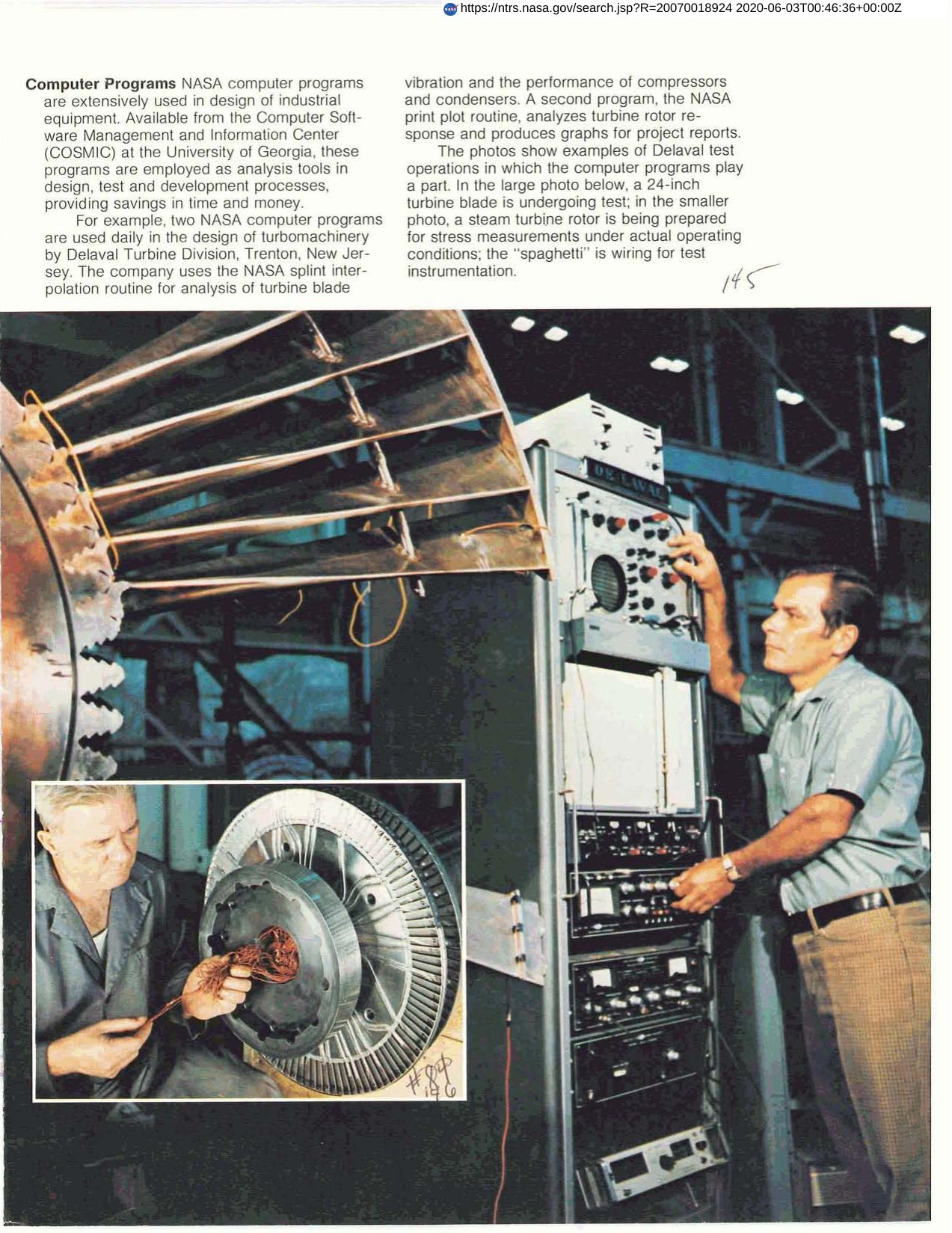 Computer Programs (Turbomachinery)